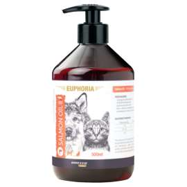 Olej z łososia dla psa i kota Salmon Oil 500ml Olej z łososia dla psa i kota Salmon Oil 500ml