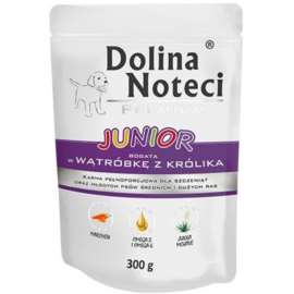 DOLINA NOTECI Prem Junior z wątróbką z królik 300g DOLINA NOTECI Prem Junior z wątróbką z królik 300g