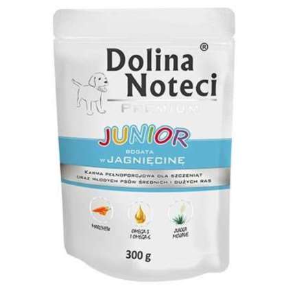 DOLINA NOTECI Premium Junior z jagnięciną 300g DOLINA NOTECI Premium Junior z jagnięciną 300g