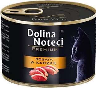 DOLINA NOTECI PREMIUM KOT BOGATA W KACZKĘ185g DOLINA NOTECI PREMIUM KOT BOGATA W KACZKĘ185g
