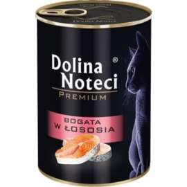 DOLINA NOTECI PREMIUM KOT Łosoś 400g puszka DOLINA NOTECI PREMIUM KOT Łosoś 400g puszka