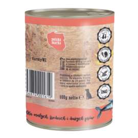 Wiejska Zagroda Dorsz z indykiem 800gr Wiejska Zagroda Dorsz z indykiem 800gr