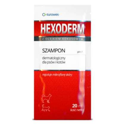 Hexoderm saszetki szampon 20ml Hexoderm saszetki szampon 20ml