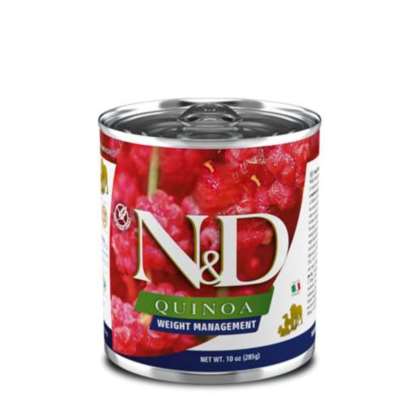 N&D Dog Quinoa Weight Management 285gr N&D Dog Quinoa Weight Management 285gr