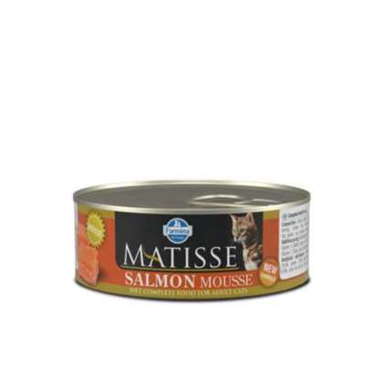 Matisse Cat mousse salmon 85 gr Matisse Cat mousse salmon 85 gr