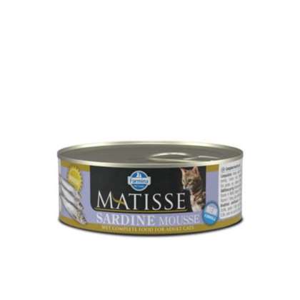Matisse Cat mousse sardine 85 gr Matisse Cat mousse sardine 85 gr