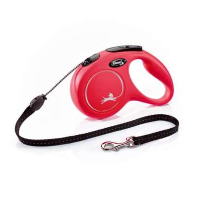 Smycz Flexi Classic rozm.M-8m do 20kg,czerw linka