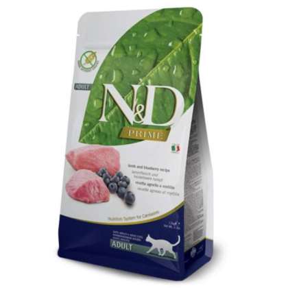 N&D Prime Cat Lamb&Blueberry adult 1,5 kg N&D Prime Cat Lamb&Blueberry adult 1,5 kg