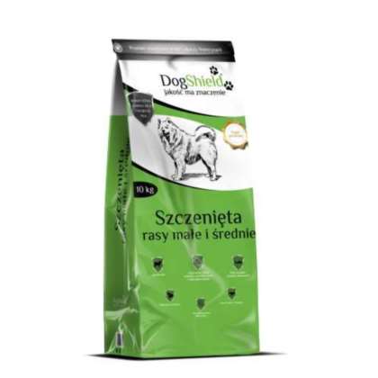 Dogshield szczeniaki małe i średnie rasy 10kg Dogshield szczeniaki małe i średnie rasy 10kg