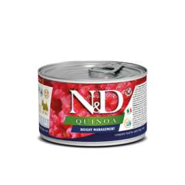 N&D Dog Quinoa Weight Managem mini 140gr N&D Dog Quinoa Weight Managem mini 140gr