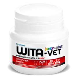 WITA-VET JUNIOR+ADULT 3,2G 30 SZT. WITA-VET JUNIOR+ADULT 3,2G 30 SZT.