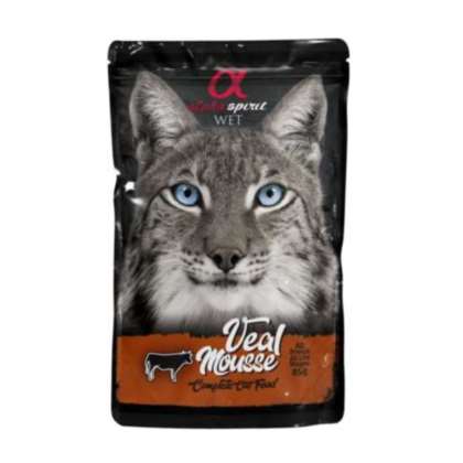 Alpha Spiryt Mus z cielęciny saszetka 85g Alpha Spiryt Mus z cielęciny saszetka 85g