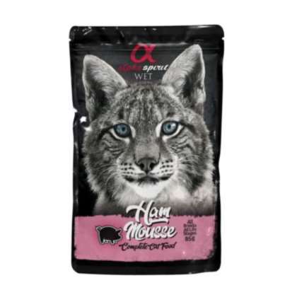 Alpha Spiryt Mus z wieprzowiny saszetka 85g Alpha Spiryt Mus z wieprzowiny saszetka 85g