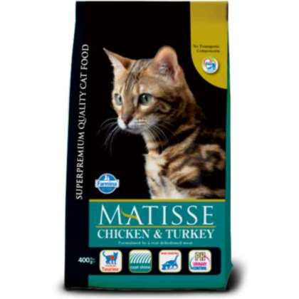 Matisse chicken&turkey 400 gr Matisse chicken&turkey 400 gr
