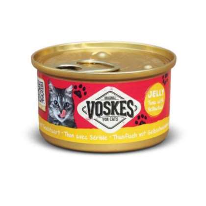 Voskes CAT Karma mokra z tuńczykiem i seriola 85g Voskes CAT Karma mokra z tuńczykiem i seriola 85g