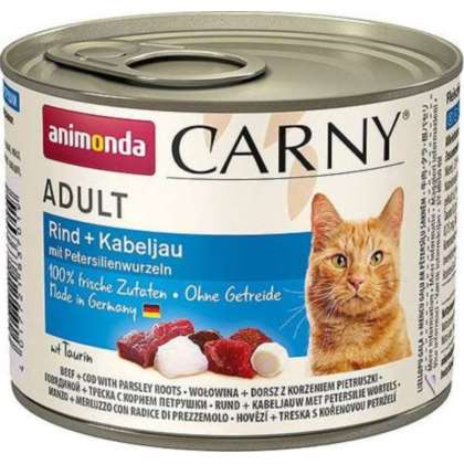 ANIMONDA Carny Adult-Wołowina,dorsz,pietruszk 200g ANIMONDA Carny Adult-Wołowina,dorsz,pietruszk 200g