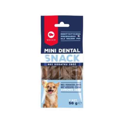 Maced Mini Dental Snack bez dodatku zbóż 56gr Maced Mini Dental Snack bez dodatku zbóż 56gr