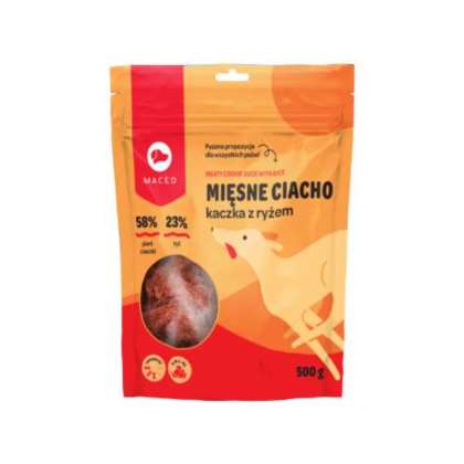SM MIĘSNE CIACHO KACZKA Z RYŻEM 500g SM MIĘSNE CIACHO KACZKA Z RYŻEM 500g