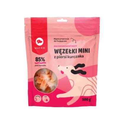 SM WĘZEŁKI MINI Z PIERSI KURCZAKA 500g SM WĘZEŁKI MINI Z PIERSI KURCZAKA 500g