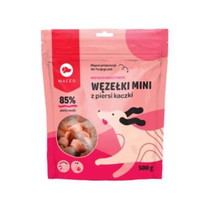 SM WĘZEŁKI MINI Z PIERSI KACZKI 500g SM WĘZEŁKI MINI Z PIERSI KACZKI 500g
