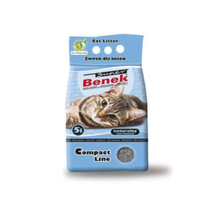 Żwirek dla kota Super Benek Compact 5L Active Żwirek dla kota Super Benek Compact 5L Active