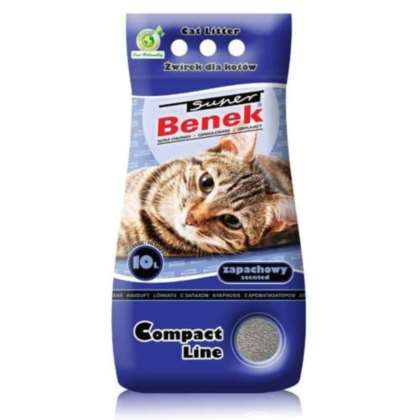 Żwirek Super Benek Compact Bryza Morska 10L Active Żwirek Super Benek Compact Bryza Morska 10L Active