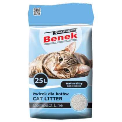 Żwirek dla kota Super Benek Compact 25 L Active Żwirek dla kota Super Benek Compact 25 L Active