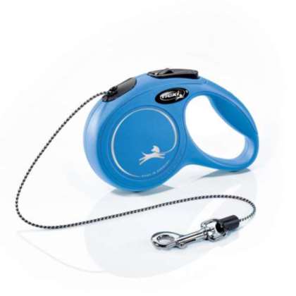 Smycz Flexi Classic linka XS 3m 8kg niebieska Smycz Flexi Classic linka XS 3m 8kg niebieska