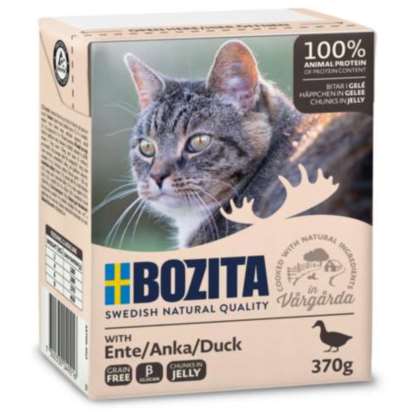 Bozita-kawałeczki mięsa w galarecie kaczka 370g Bozita-kawałeczki mięsa w galarecie kaczka 370g