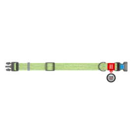 WAUDOG obroża z QR,15 mm na 25-35 cm jasnozielon S WAUDOG obroża z QR,15 mm na 25-35 cm jasnozielon S