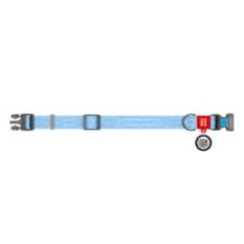 WAUDOG obroża z QR,25 mm na 33-49 cm niebieski L WAUDOG obroża z QR,25 mm na 33-49 cm niebieski L