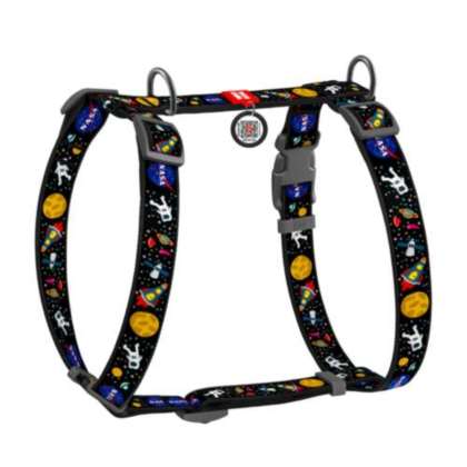 WAUDOG Nylon szelki wzór "NASA" M WAUDOG Nylon szelki wzór "NASA" M