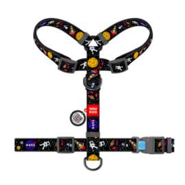 WAUDOG Nylon szelki wzór "NASA" M WAUDOG Nylon szelki wzór "NASA" M