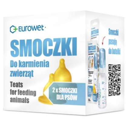 Smoczek silikonowy dla szczeniąt 2sztuki Smoczek silikonowy dla szczeniąt 2sztuki