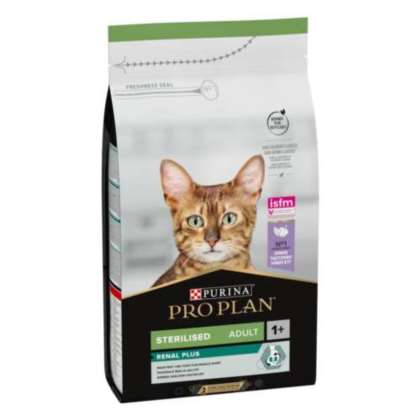 PRO PLAN Sterilised z Renal Plus indyk 400g 1+1 PRO PLAN Sterilised z Renal Plus indyk 400g 1+1