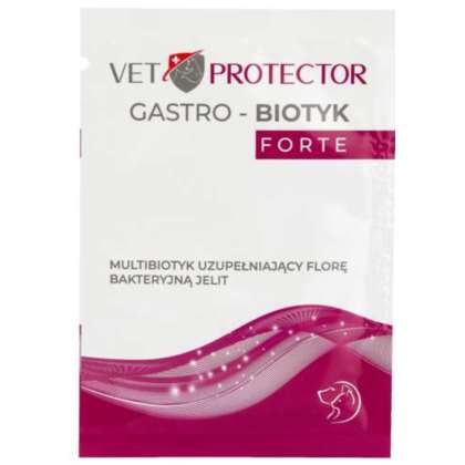 VET PROTECTOR GASTRO–BIOTYK FORTE–PIES I KOT 3g VET PROTECTOR GASTRO–BIOTYK FORTE–PIES I KOT 3g