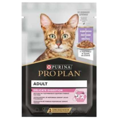 PRO PLAN Delicate saszetka z indykiem 85 gr PRO PLAN Delicate saszetka z indykiem 85 gr