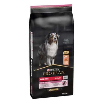 PURINA PRO PLAN Medium Sensitive Skin Łosoś 14kg PURINA PRO PLAN Medium Sensitive Skin Łosoś 14kg