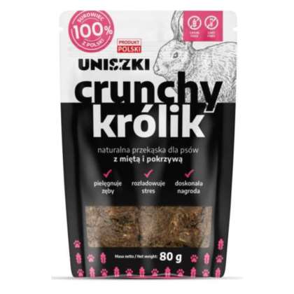 Crunchy królik 80 gram Crunchy królik 80 gram
