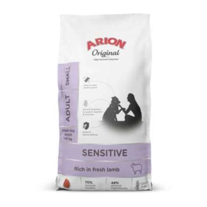 Arion dorosłe małe rasy jagnięcina&ryż 7 kg