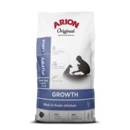 Arion Org szczeniak duże rasy kurczak&ryż 12 kg Arion Org szczeniak duże rasy kurczak&ryż 12 kg
