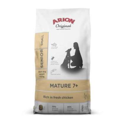 Arion Origin Mature Senior Small kurczak i ryż 2kg Arion Origin Mature Senior Small kurczak i ryż 2kg