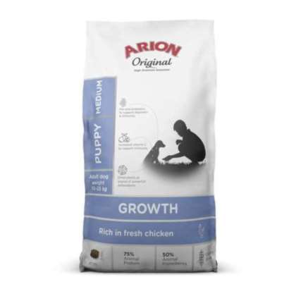 Arion Org szczeniak średnie rasy kurczak&ryż 12kg Arion Org szczeniak średnie rasy kurczak&ryż 12kg