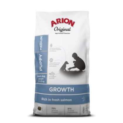 Arion Org szczeniak średnie rasy łosoś&ryż 12 kg Arion Org szczeniak średnie rasy łosoś&ryż 12 kg