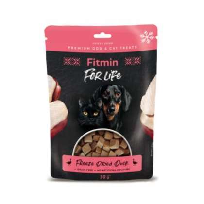 Fitmin Liofilizowany kaczka przysmak pies,kot 30g Fitmin Liofilizowany kaczka przysmak pies,kot 30g