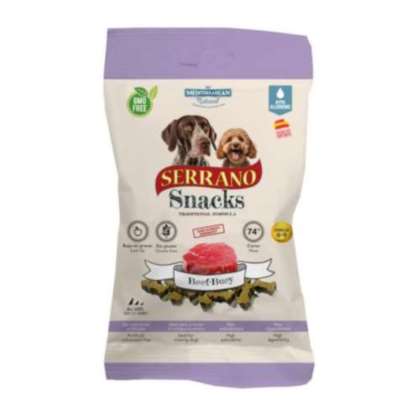 SERRANO Snacks WOŁOWINA przysmak treningowy 100g SERRANO Snacks WOŁOWINA przysmak treningowy 100g
