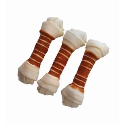 Kość wiązana z jagnięciną o długości 18cm/240gr Kość wiązana z jagnięciną o długości 18cm/240gr