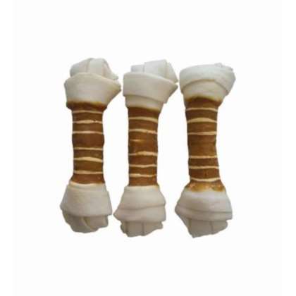Kość wiązana z królikiem o długości 18cm/240gr Kość wiązana z królikiem o długości 18cm/240gr