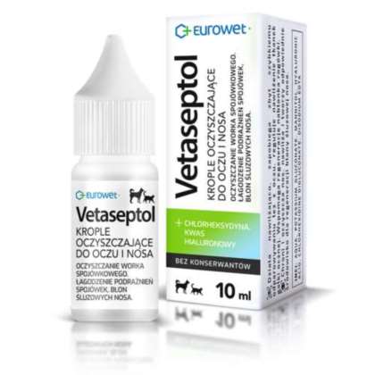 VETASEPTOL Krople do oczu i nosa 10ML VETASEPTOL Krople do oczu i nosa 10ML