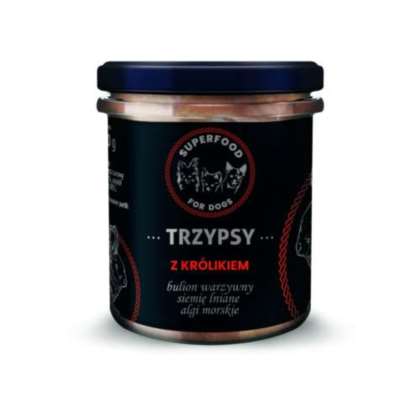 TRZYPSY bulion warzywny z królikiem 300g. TRZYPSY bulion warzywny z królikiem 300g.